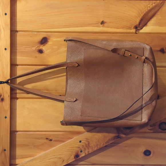 Madewell Handbags - Madewell Medium Transport Tote In Cognac